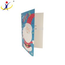 Christmas Best Wishes Card Paper Colorful Printed Cards